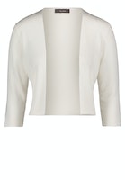 Vera Mont Strickjacke Kurz 1/1 Arm - weiß - XXXL