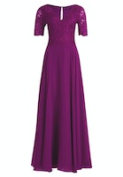 Vera Mont Kleid Lang 3/4 Arm - violett - 48