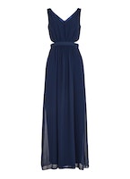 Swing Cut-out-Maxikleid aus nachhaltigem