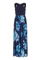 Swing Maxikleid mit Criss-Cross-Trägern