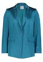 Betty & CO Blazer Lang Einreiher 1/1 Arm - blau - 46