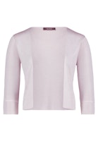 Vera Mont Strickjacke Kurz 3/4 Arm - silber - XXXL