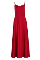 Swing Abendkleid aus nachhaltigem Satin m