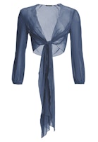 Swing Wickelbolero aus Mesh