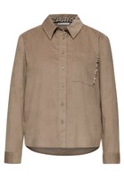Street One LTD QR Corduroy blouse w pipin