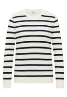 CECIL TOS_Structure stripe Roundneck