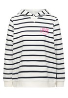 CECIL TOS Striped Hoody w. Chest Pri