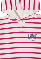 CECIL TOS Striped Hoody w. Chest Pri