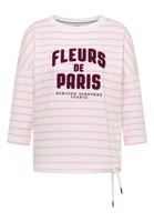 CECIL TOS Striped Fleurs FP Shirt
