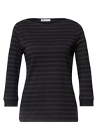 Street One LTD QR basic yds u-boat shirt