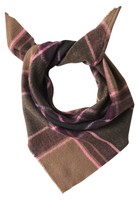 Street One Woven Check Mini Triangle