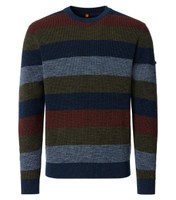 Redmond PULLOVER ROUND-NECK STRIPE
